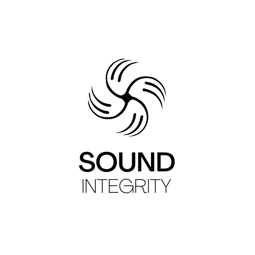 sound integrity letras fondo blanco